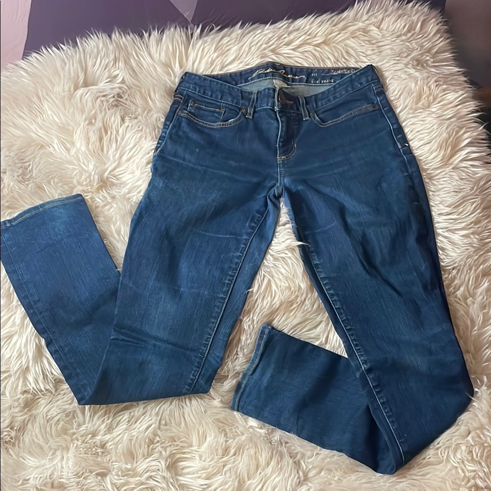 Eddie Bauer Slightly Curvy Straight Jeans